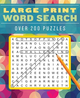 Book cover for Large Print Word Search