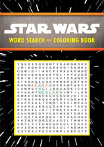 Book cover for Star Wars: Word Search and Coloring Book