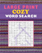 Book cover for Large Print Cozy Word Search