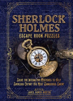 Book cover for Sherlock Holmes Escape Room Puzzles