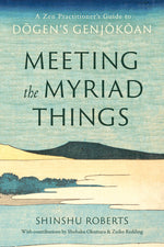 Book cover for Meeting the Myriad Things: A Zen Practitioner's Guide to Dogen's Genjokoan