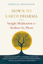 Book cover for Down to Earth Dharma: Insight Meditation to Awaken the Heart