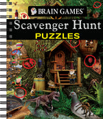 Book cover for Brain Games - Scavenger Hunt Puzzles
