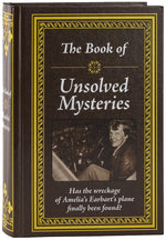 Book cover for The Book of Unsolved Mysteries