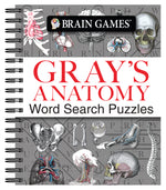 Book cover for Brain Games - Gray's Anatomy Word Search Puzzles