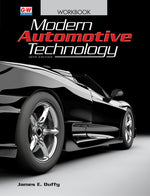 Book cover for Modern Automotive Technology (Tenth Edition, Revised, Workbook)