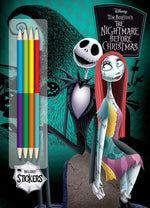Book cover for Disney Tim Burton's the Nightmare Before Christmas: Includes Double-Ended Pencils and Stickers!