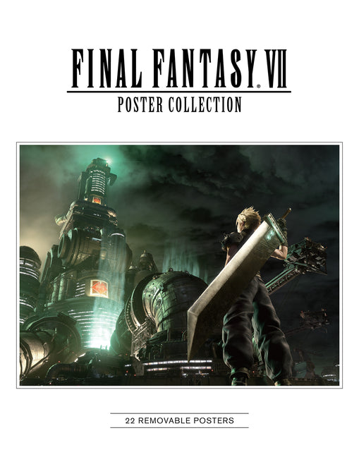 Book cover for Final Fantasy VII Poster Collection