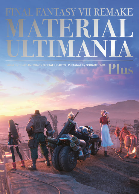 Book cover for Final Fantasy VII Remake: Material Ultimania Plus