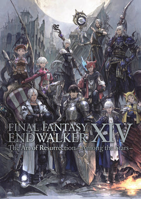 Book cover for Final Fantasy XIV: Endwalker -- The Art of Resurrection -Among the Stars-