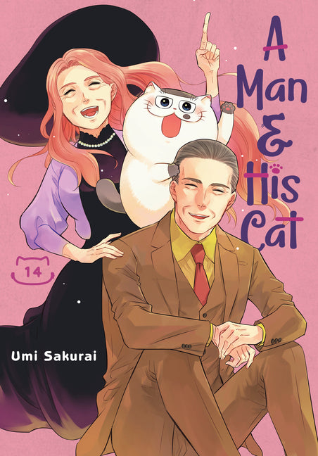 Book cover for Man and His Cat 14