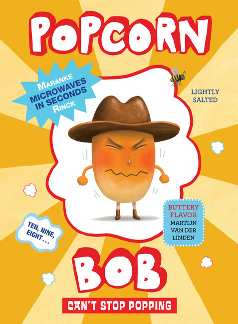 Book cover for Popcorn Bob Can't Stop Popping