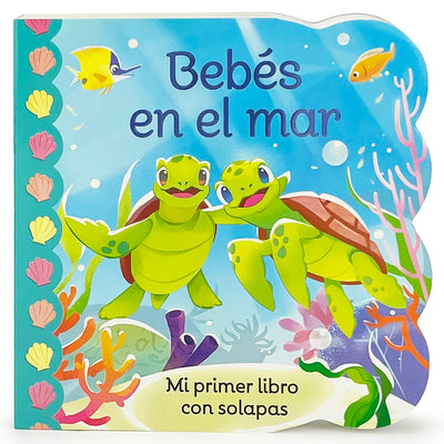 Book cover for Bebés En El Mar / Babies in the Ocean (Spanish Edition)