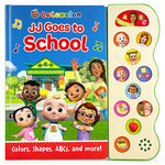 Book cover for Cocomelon Jj Goes to School