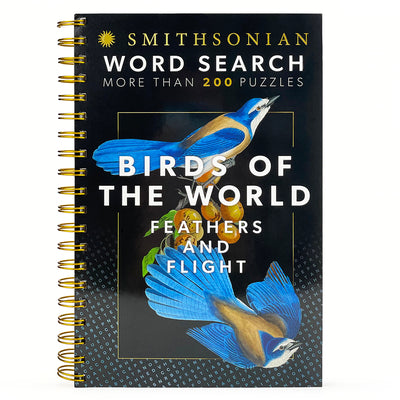 Book cover for Smithsonian Word Search Birds of the World Feathers and Flight
