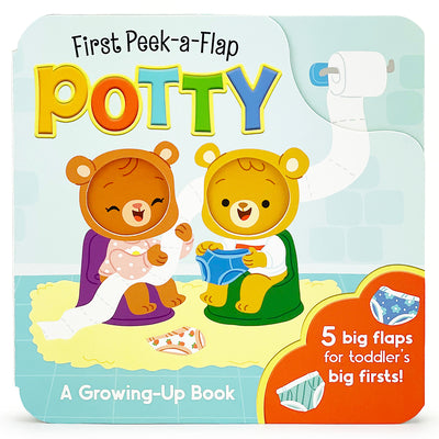 Book cover for Potty (First Peek-A-Flap)