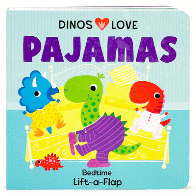 Book cover for Dinos Love Pajamas