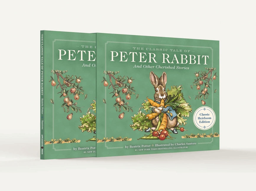 Book cover for Classic Tale of Peter Rabbit Classic Heirloom Edition: The Classic Edition Hardcover with Slipcase and Ribbon Marker