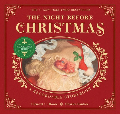 Book cover for The Night Before Christmas Recordable Edition: A Recordable Storybook