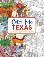 Book cover for Color Me Texas: A Lone Star State Coloring Book