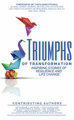Book cover for Triumphs of Transformation: Inspiring Stories of Resilience and Life Change