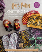 Book cover for Harry Potter: Knitting Magic: More Patterns from Hogwarts and Beyond: An Official Harry Potter Knitting Book (Harry Potter Craft Books, Knitting Books