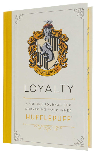 Book cover for Harry Potter: Loyalty: A Guided Journal for Embracing Your Inner Hufflepuff