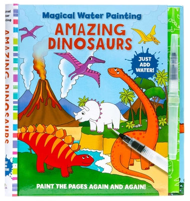 Book cover for Magical Water Painting: Amazing Dinosaurs