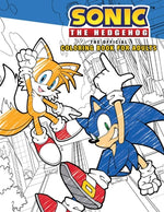 Book cover for Sonic the Hedgehog: The Official Adult Coloring Book