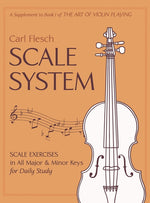 Book cover for Scale System: Scale Exercises in All Major and Minor Keys for Daily Study