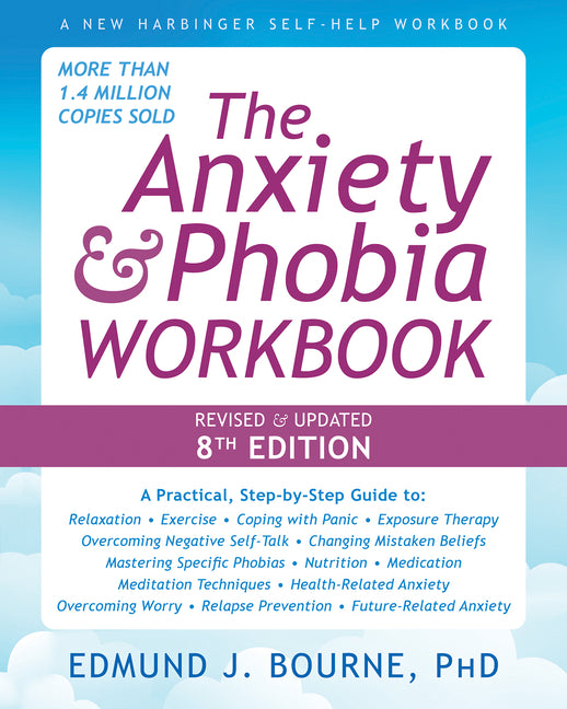 Book cover for Anxiety and Phobia Workbook