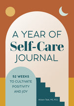 Book cover for Year of Self-Care Journal: 52 Weeks to Cultivate Positivity & Joy
