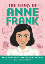 Book cover for Story of Anne Frank: An Inspiring Biography for Young Readers