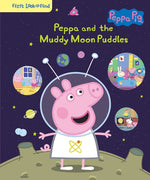 Book cover for Peppa Pig: Peppa and the Muddy Moon Puddles First Look and Find