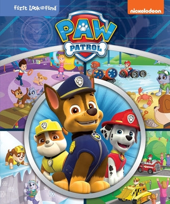 Book cover for Nickelodeon Paw Patrol: First Look and Find