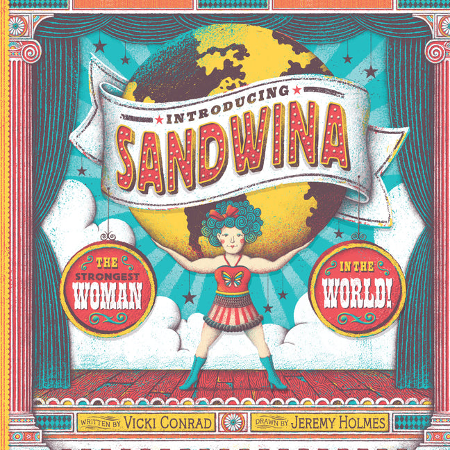 Book cover for Introducing Sandwina: The Strongest Woman in the World!