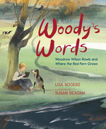 Book cover for Woody's Words: Woodrow Wilson Rawls and Where the Red Fern Grows