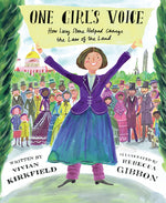 Book cover for One Girl's Voice: How Lucy Stone Helped Change the Law of the Land