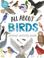 Book cover for All about Birds Sticker Activity Book