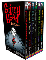 Book cover for Stitch Head 6-Book Boxed Set