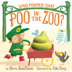 Book cover for Who Pooped That Poo in the Zoo?