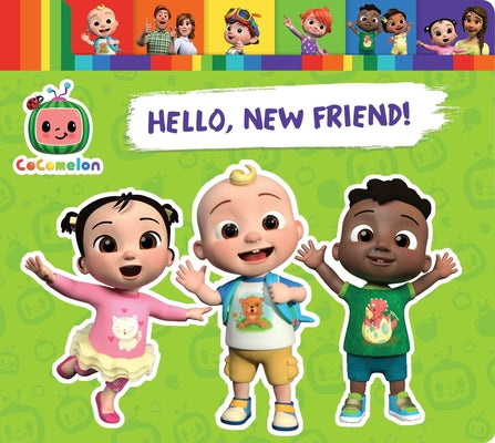 Book cover for Cocomelon Hello, New Friend!
