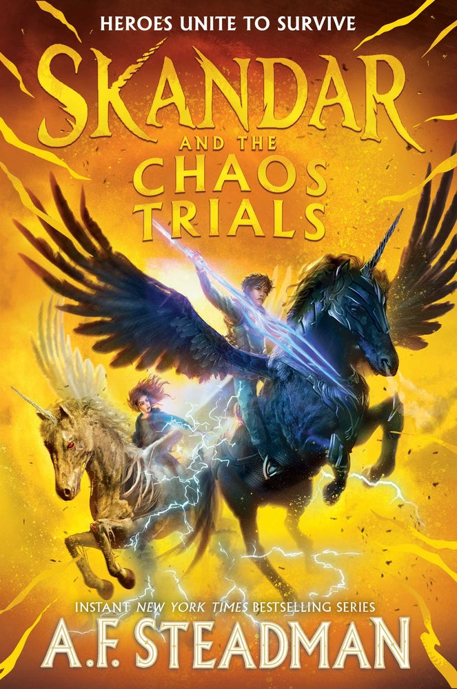 Book cover for Skandar and the Chaos Trials