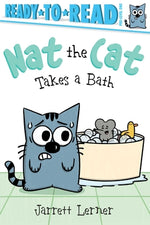 Book cover for Nat the Cat Takes a Bath: Ready-To-Read Pre-Level 1