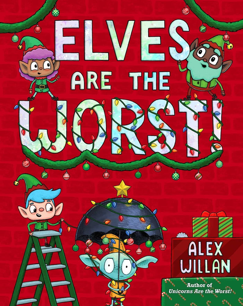 Book cover for Elves Are the Worst!