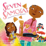 Book cover for Seven Samosas: Counting at the Market