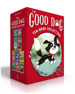 Book cover for The Good Dog Ten-Book Collection (Boxed Set): Home Is Where the Heart Is; Raised in a Barn; Herd You Loud and Clear; Fireworks Night; The Swimming Hol
