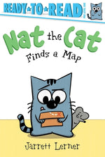 Book cover for Nat the Cat Finds a Map: Ready-To-Read Pre-Level 1