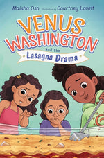 Book cover for Venus Washington and the Lasagna Drama