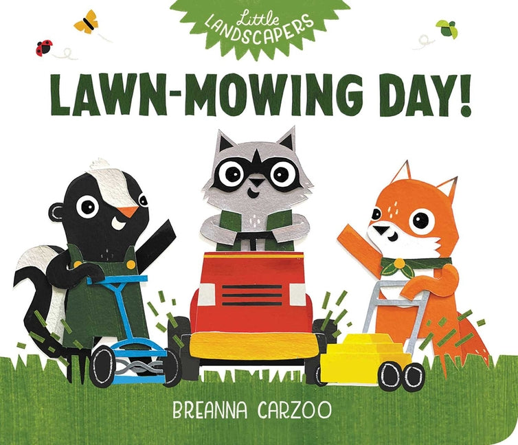 Book cover for Lawn-Mowing Day!